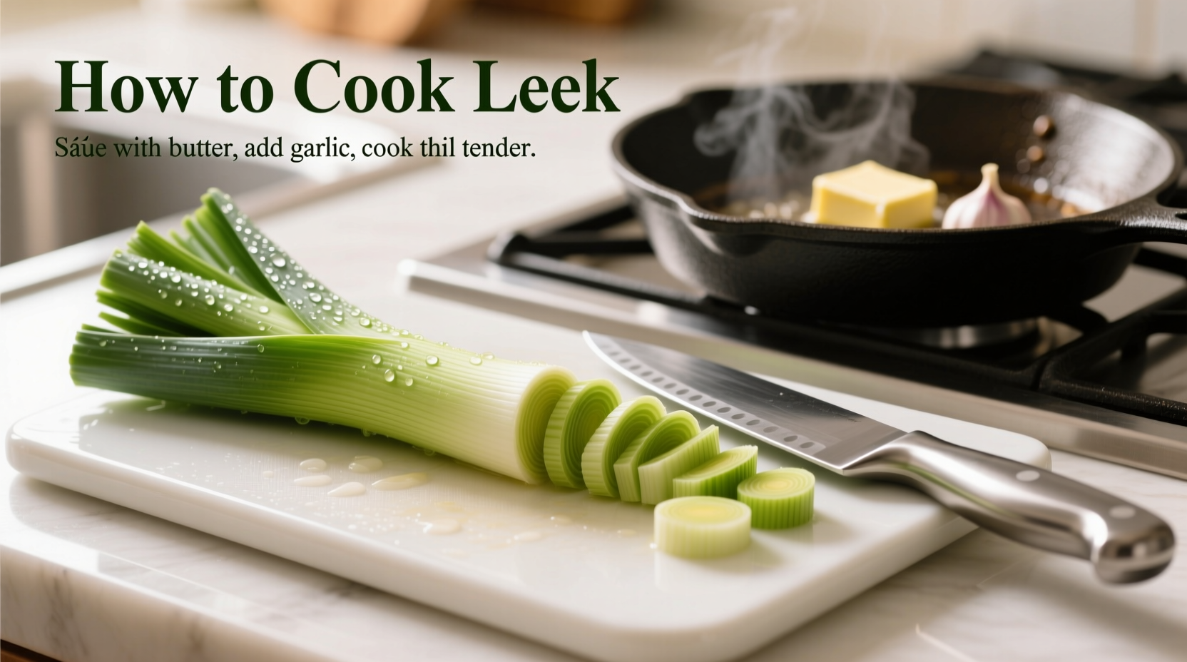 how to cook leek