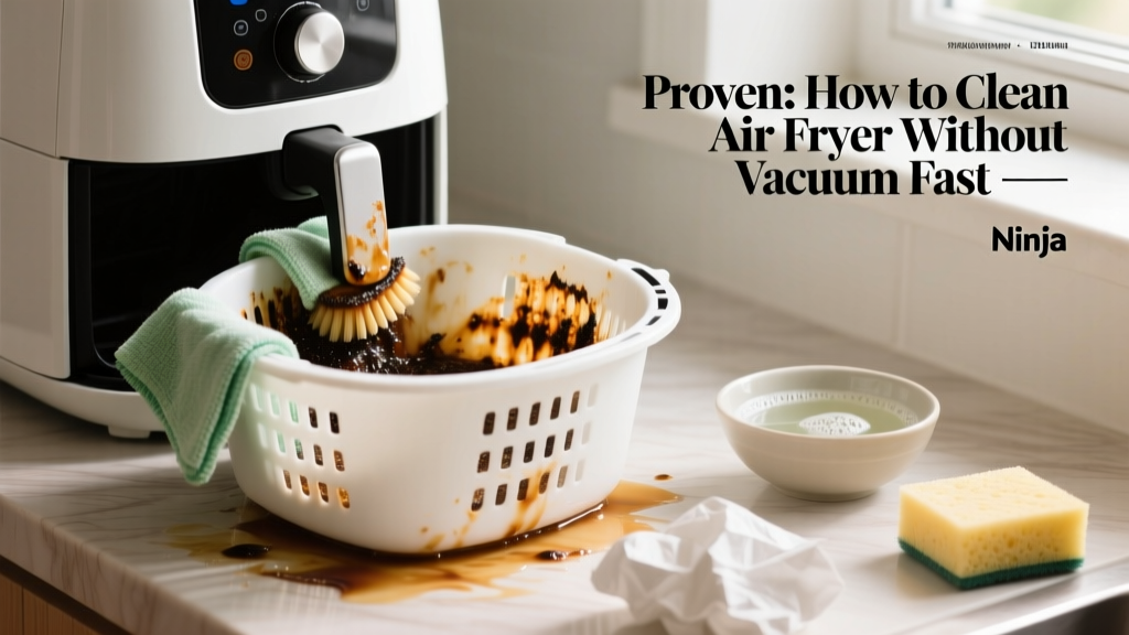 Proven: How to Clean Air Fryer Without Vacuum Fast