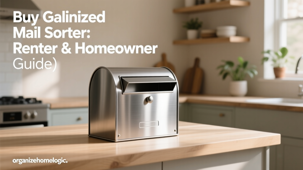 Buy Galvanized Mail Sorter: Renter & Homeowner Guide