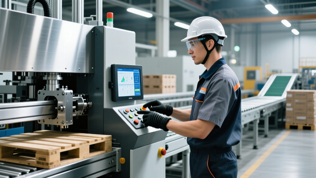 China Packaging Machinery Market: End-of-Line Palletizer Training