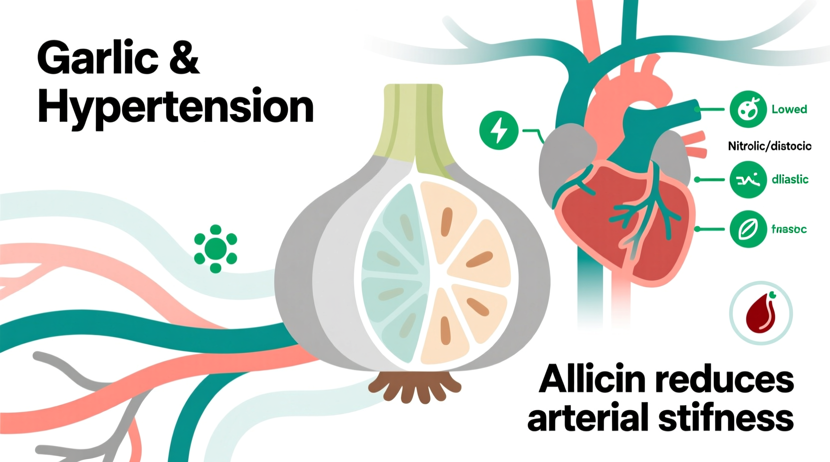 Garlic and Hypertension: Evidence-Based Benefits and Limits