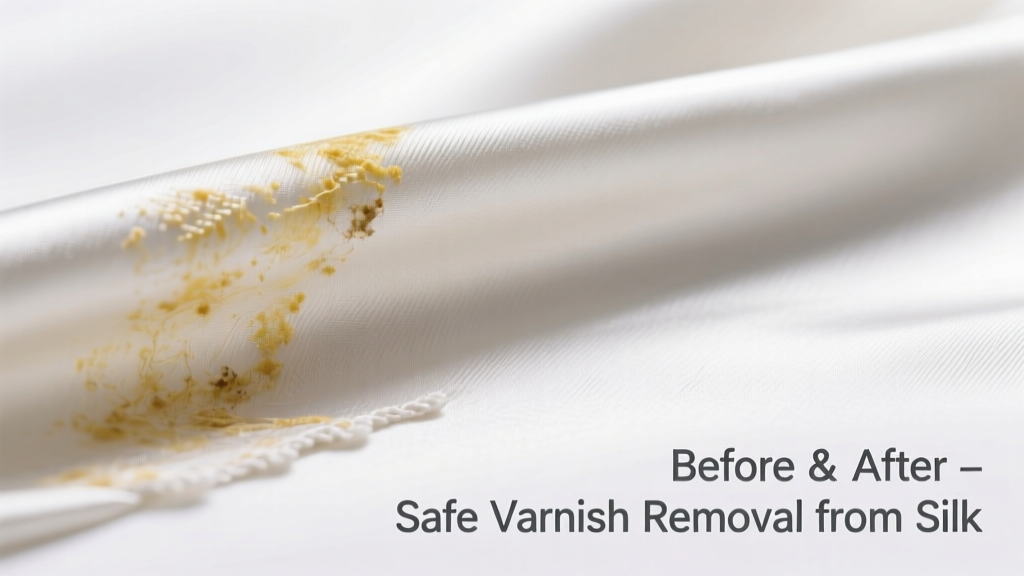 How to Remove Varnish from Silk Fabric Safely