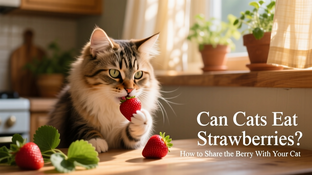Can Cats Eat Strawberries? How to Share the Berry with Your Cat