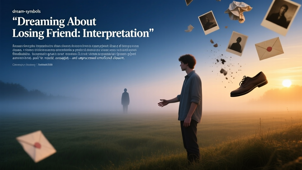 Dreaming About Losing Friend: Interpretation