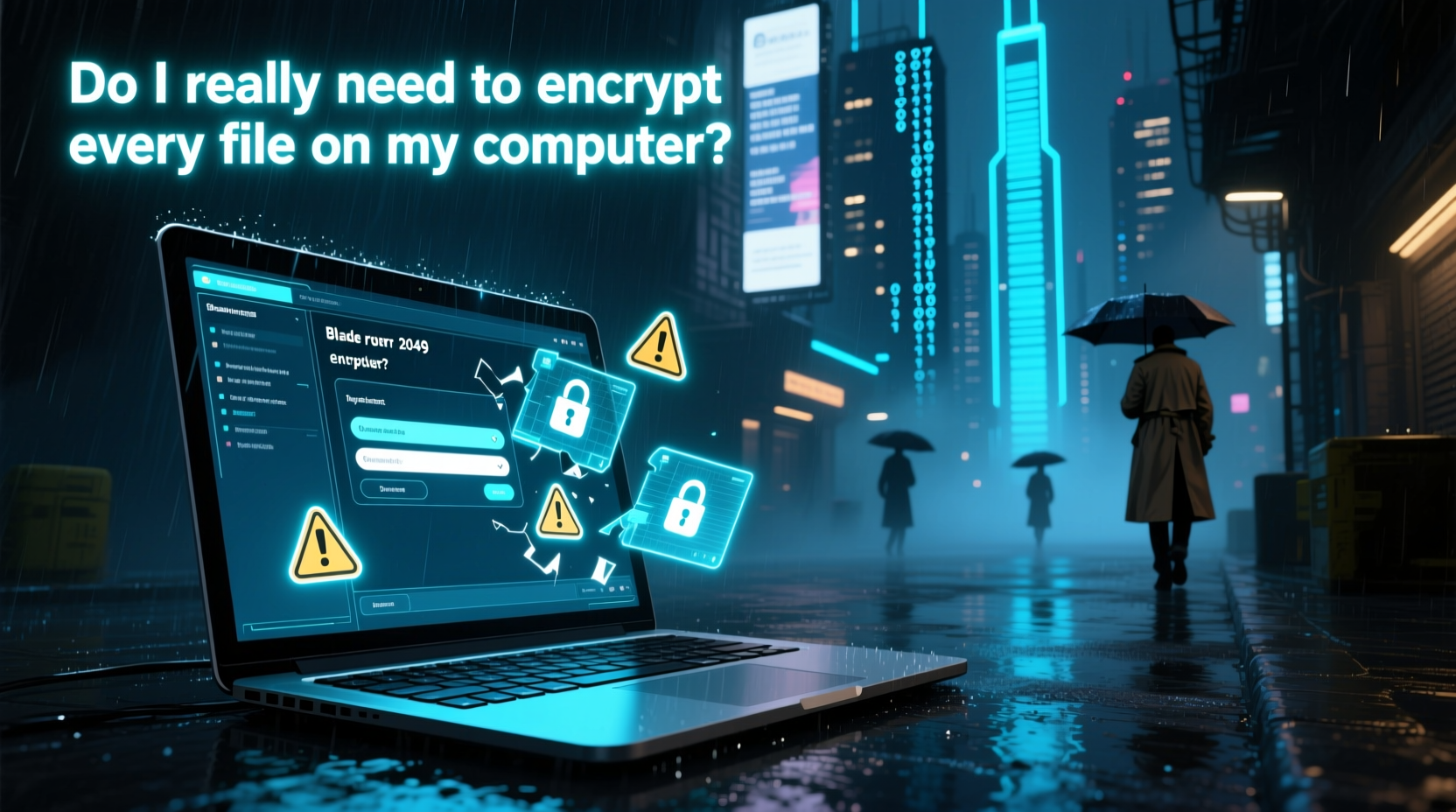 No, You Don’t Need to Encrypt Every File on Your Computer