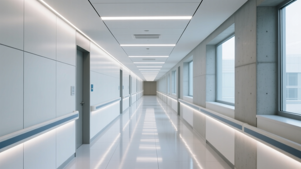 LED Wraparound Fixtures: Healthcare Corridor Guide
