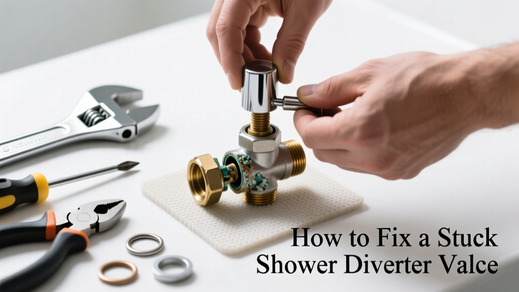 How to Fix a Stuck Shower Diverter Valve