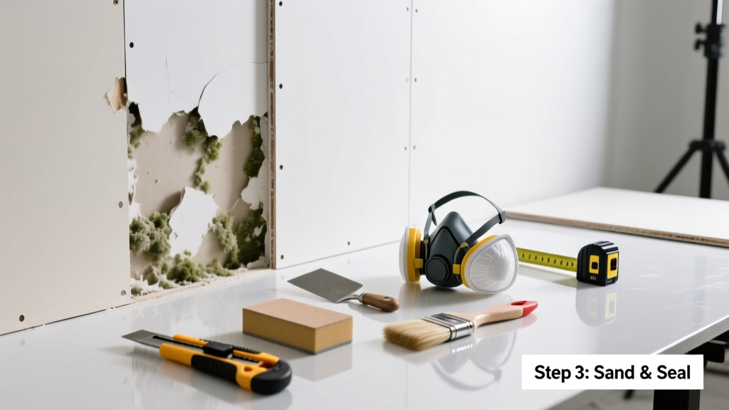 Replacing Drywall Mold Behind: A Step-by-Step Fix