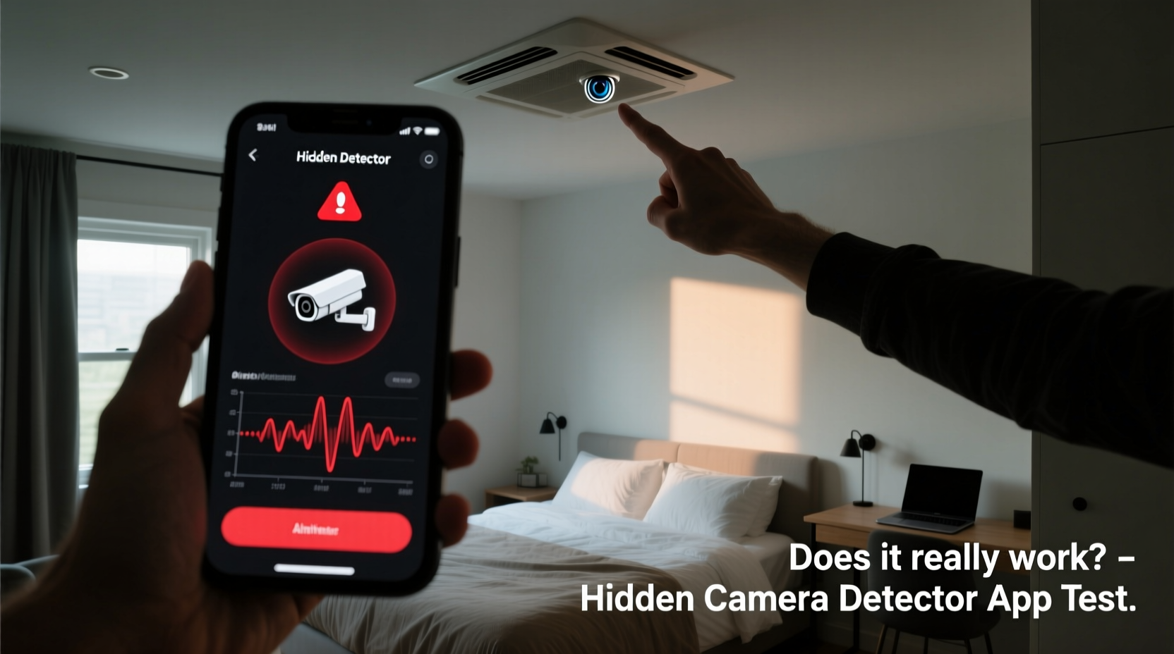 hidden camera detector apps do they actually work for airbnb safety