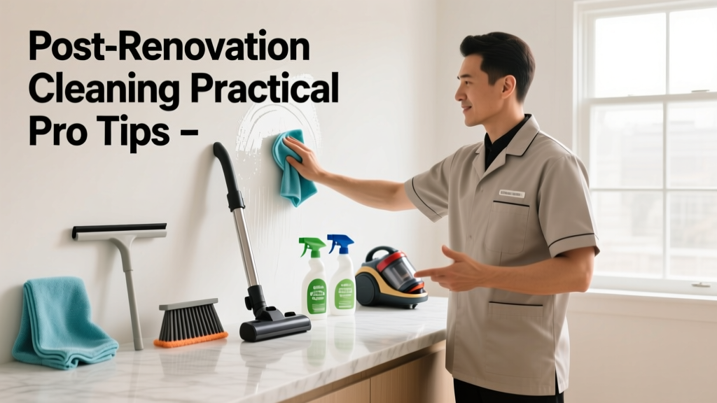 Post-Renovation Cleaning: Practical Pro Tips