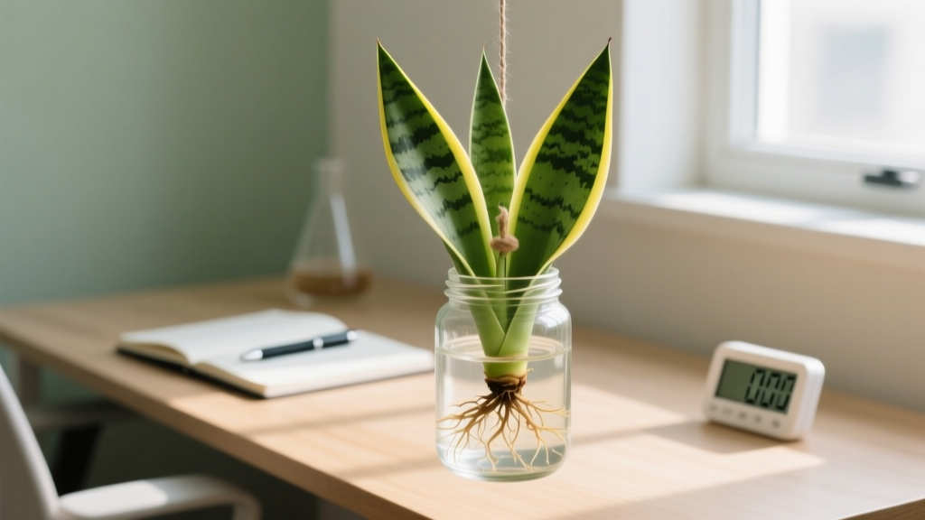 When to Pot Water-Propagated Snake Plant (2026)