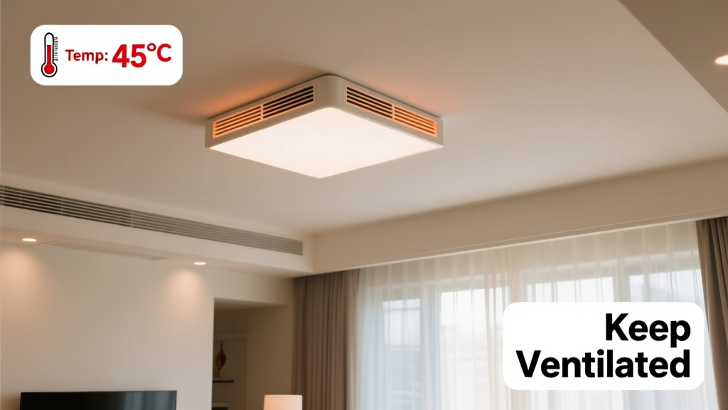 How to Prevent Light Fixture Overheating in Homes