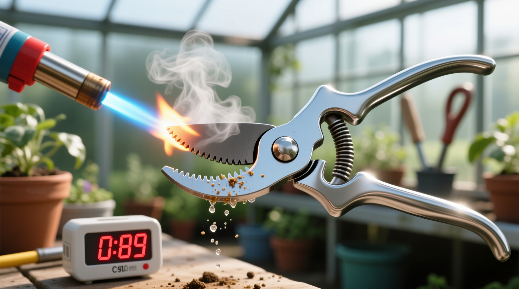 How to Disinfect Pruning Shears Without Alcohol or Bleach