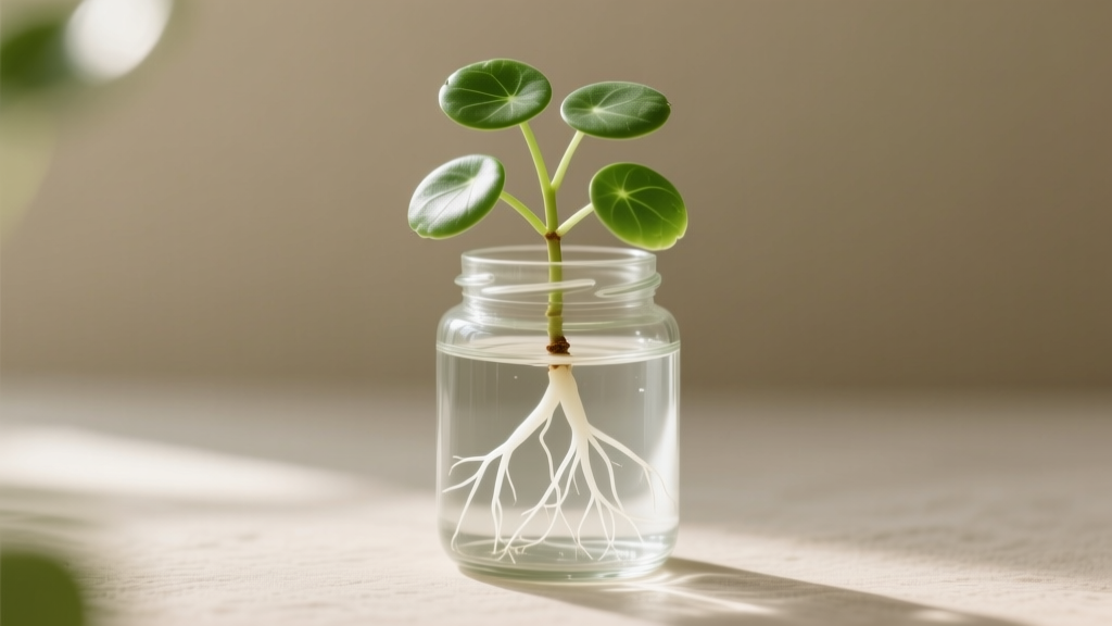 Chinese Money Plant Water Propagation Guide