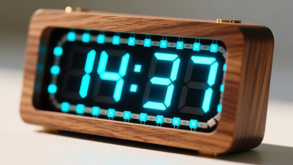Make Your Digital Clock Cool: ESP32 LED Matrix Setup