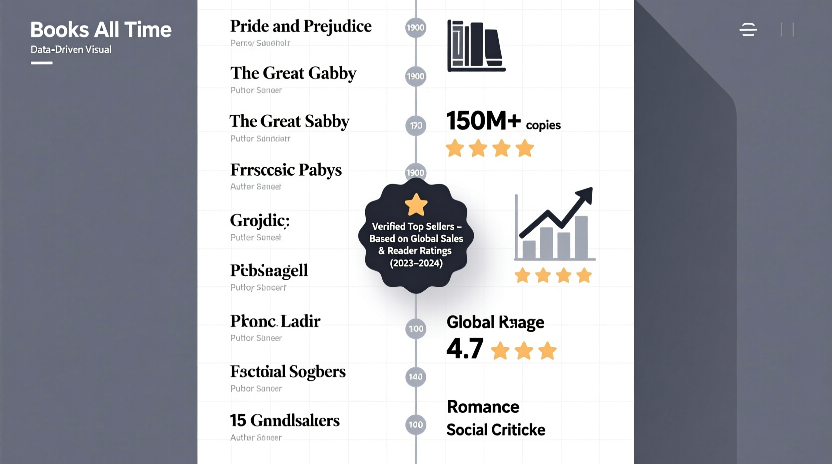 Verified Top Selling Books in the World: Data-Backed Analysis of All-Time & Current Bestsellers