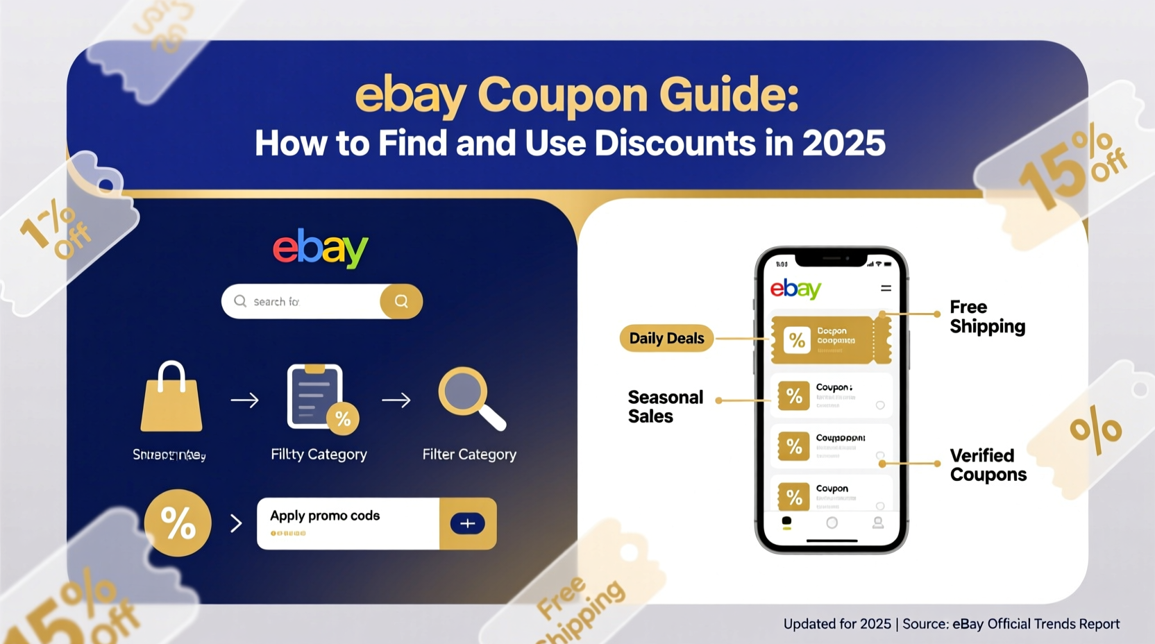 eBay Coupon Guide: How to Find and Use Discounts in 2025