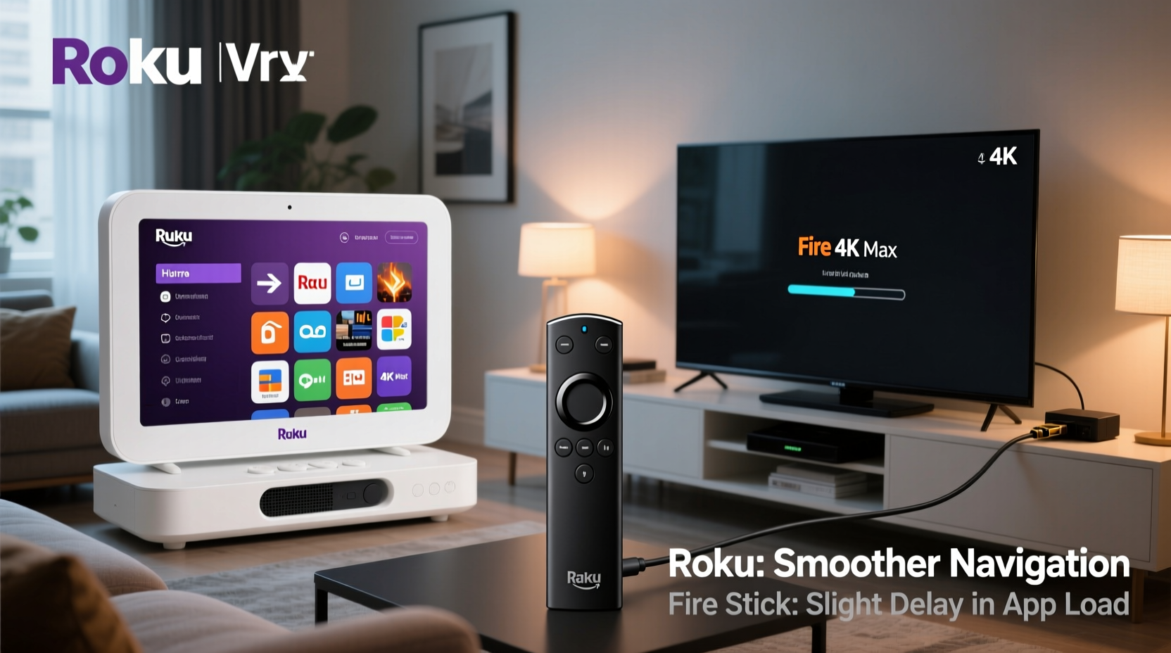 roku vs fire stick which streaming device has smoother navigation and apps