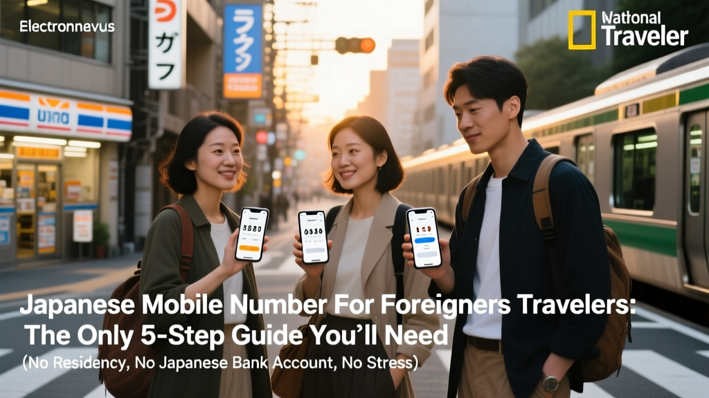 Japanese Mobile Number For Foreigners Travelers: The Only 5-Step Guide You’ll Need (No Residency, No Japanese Bank Account, No Stress)
