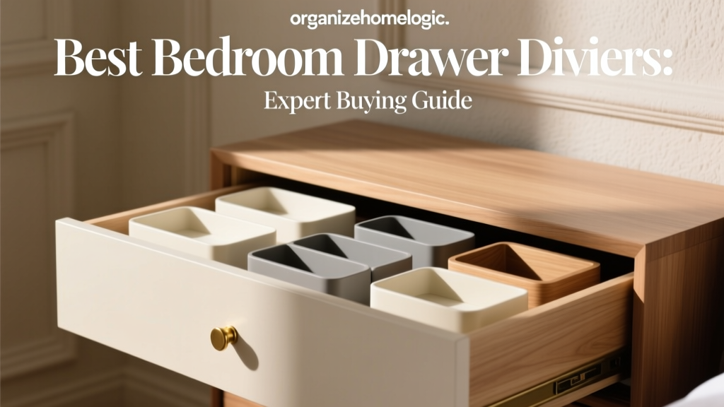 Best Bedroom Drawer Dividers: Expert Buying Guide