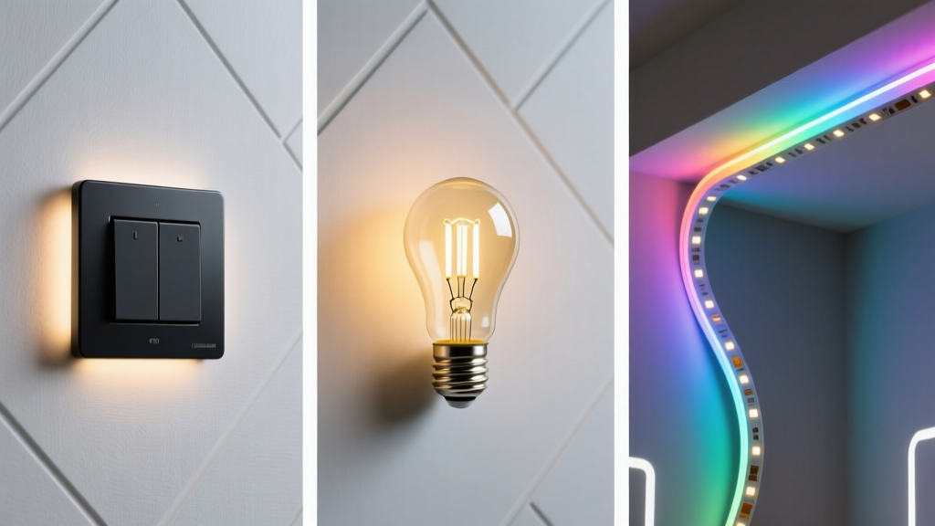 Smart Lighting Showdown: Switches vs Bulbs vs LED Strips