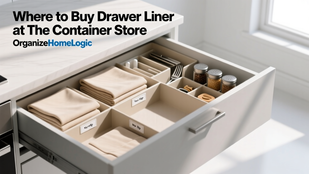 Where to Buy Drawer Liner at The Container Store