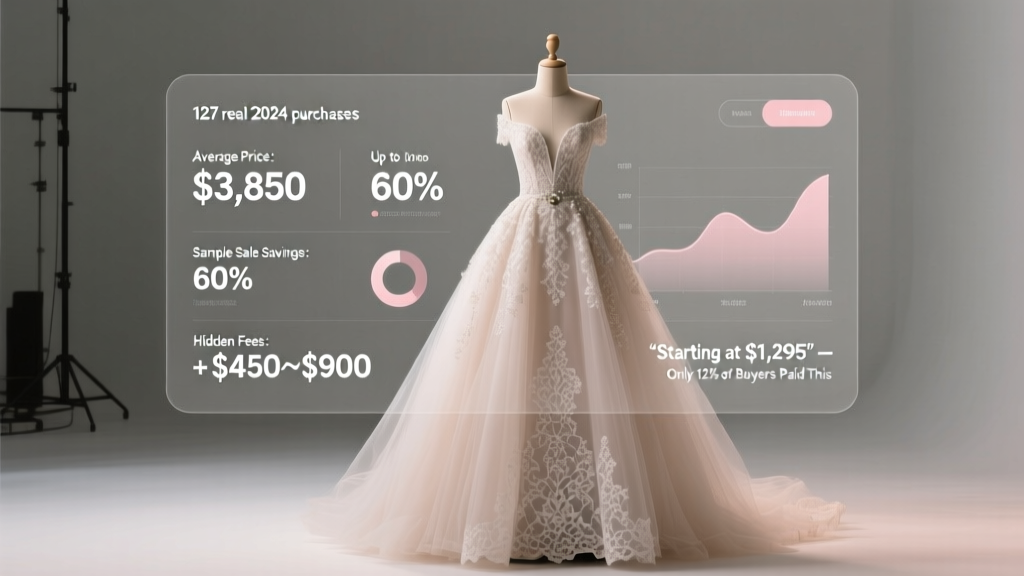 Casablanca Wedding Gown Prices (2026) | Real Costs & Fees