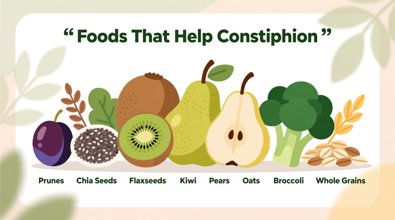 what food helps constipation