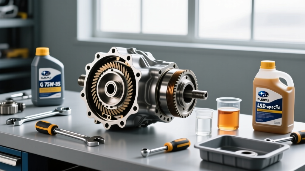 Subaru Forester Differential Fluid Change: LSD vs Open