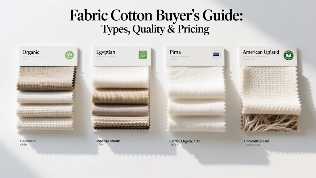 Fabric Cotton Buyer's Guide: Types, Quality & Pricing
