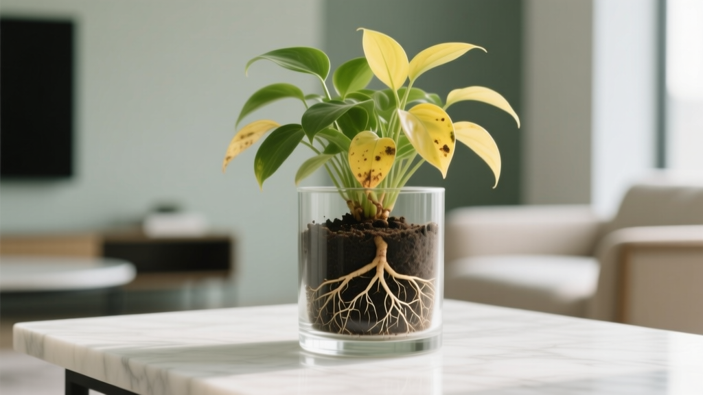 Glass Planters & Yellow Leaves: What’s Really Happening