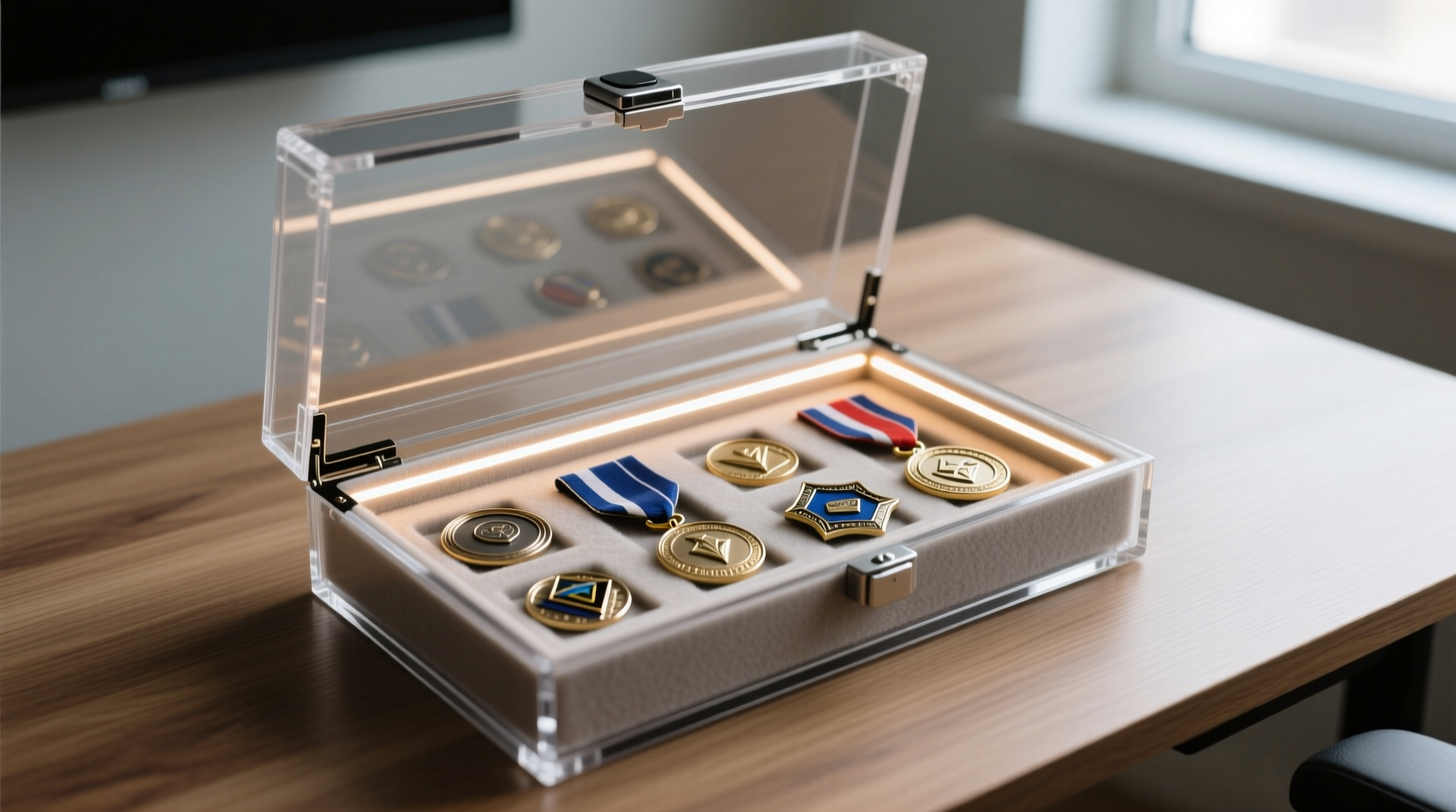 closet organization tips for gaming medals pins