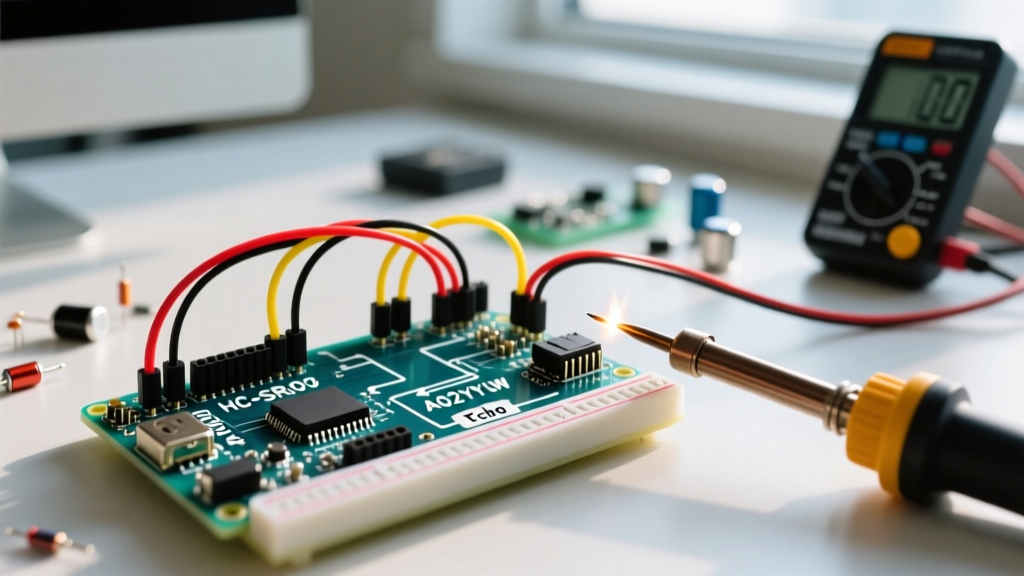 How to Code Ultrasonic Sensor Arduino Projects: HC-SR04 & A02YYUW