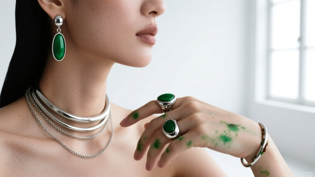 Why Cheap Statement Jewelry Turns Skin Green (And How to Stop It)