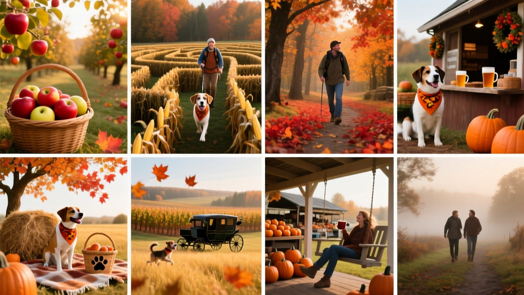 14 Fun Fall Activities To Do With Your Dog, From Apple Picking To Getting Lost in a Corn Maze