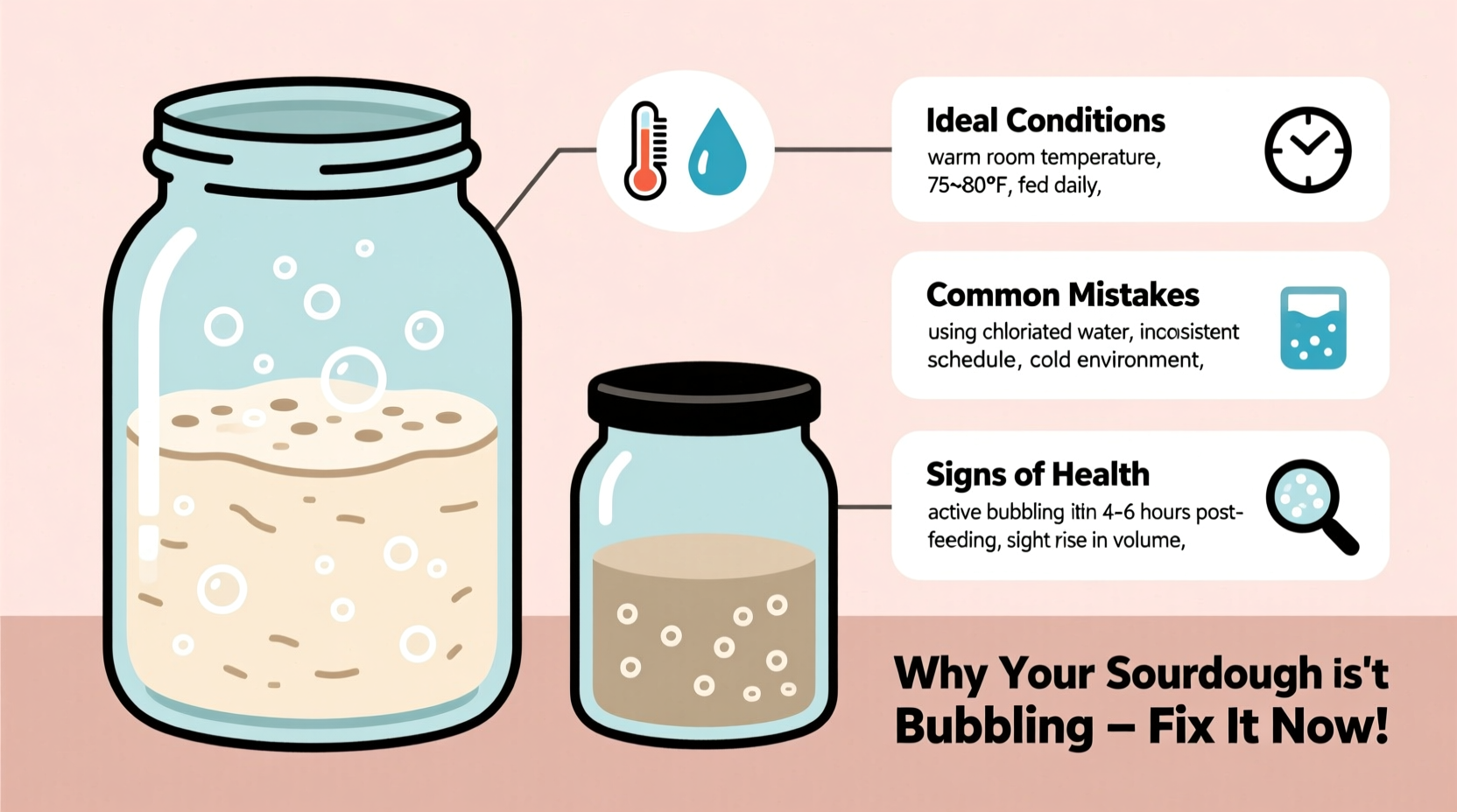 why is my sourdough starter not bubbling troubleshooting common fermentation mistakes