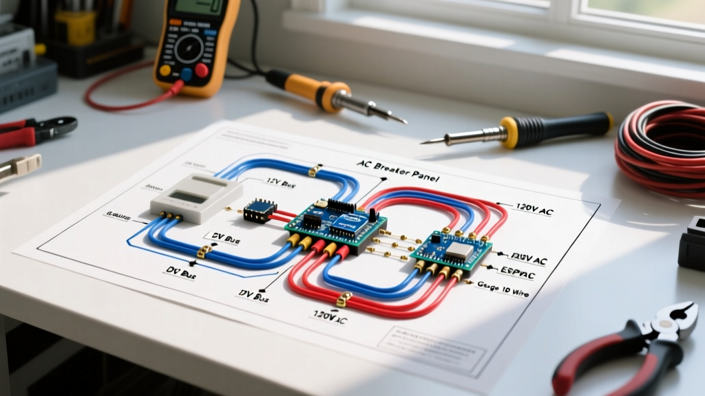 RV & Van Wiring Diagram for a Bedroom: 12V and 120V Guide