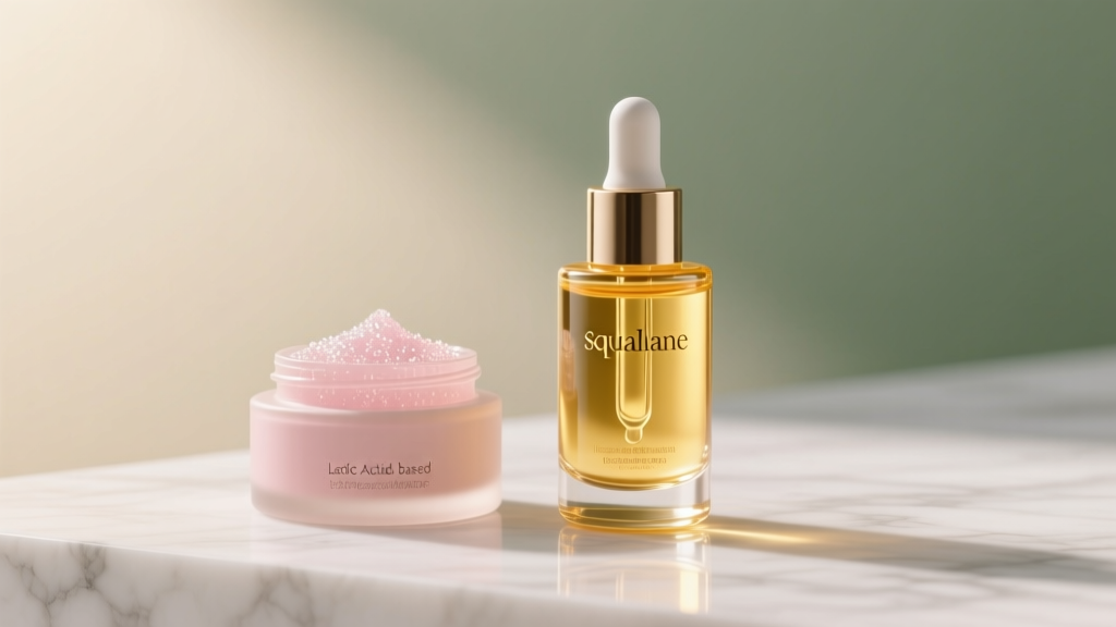 Squalane vs Lactic Acid for Brightening Colored Hair