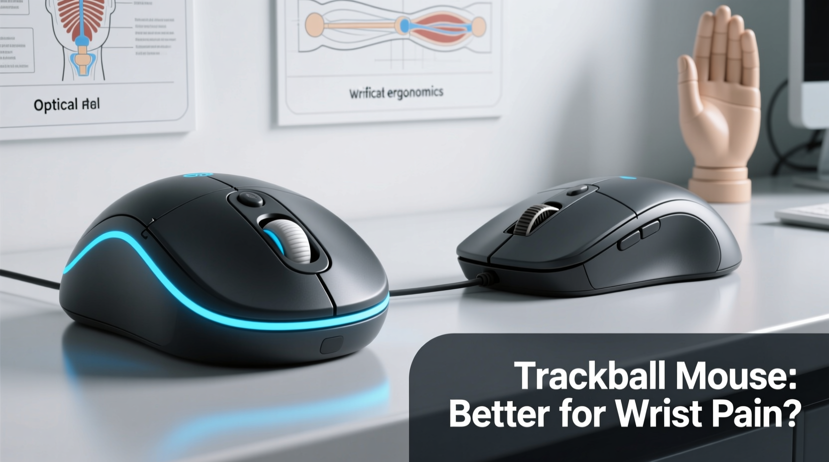 trackball mouse vs optical mouse is the thumb control better for wrist pain