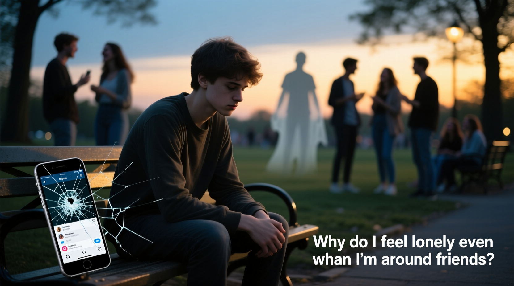 why do i feel lonely even when im around friends understanding social isolation