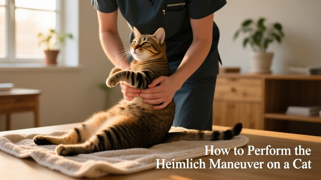 How To Give a Cat the Heimlich Maneuver