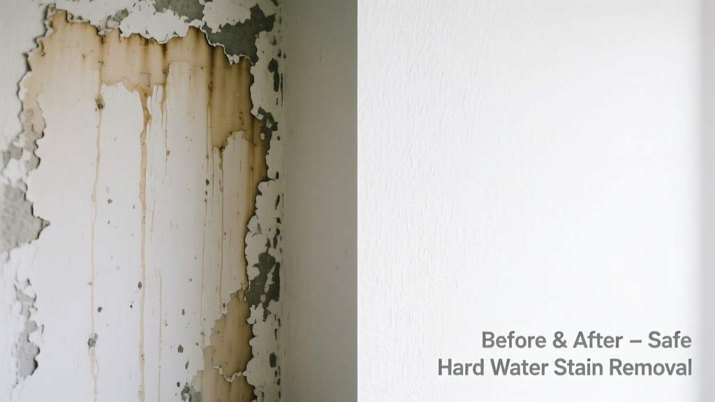 How to Remove Hard Water Stain from Wallpaper Safely