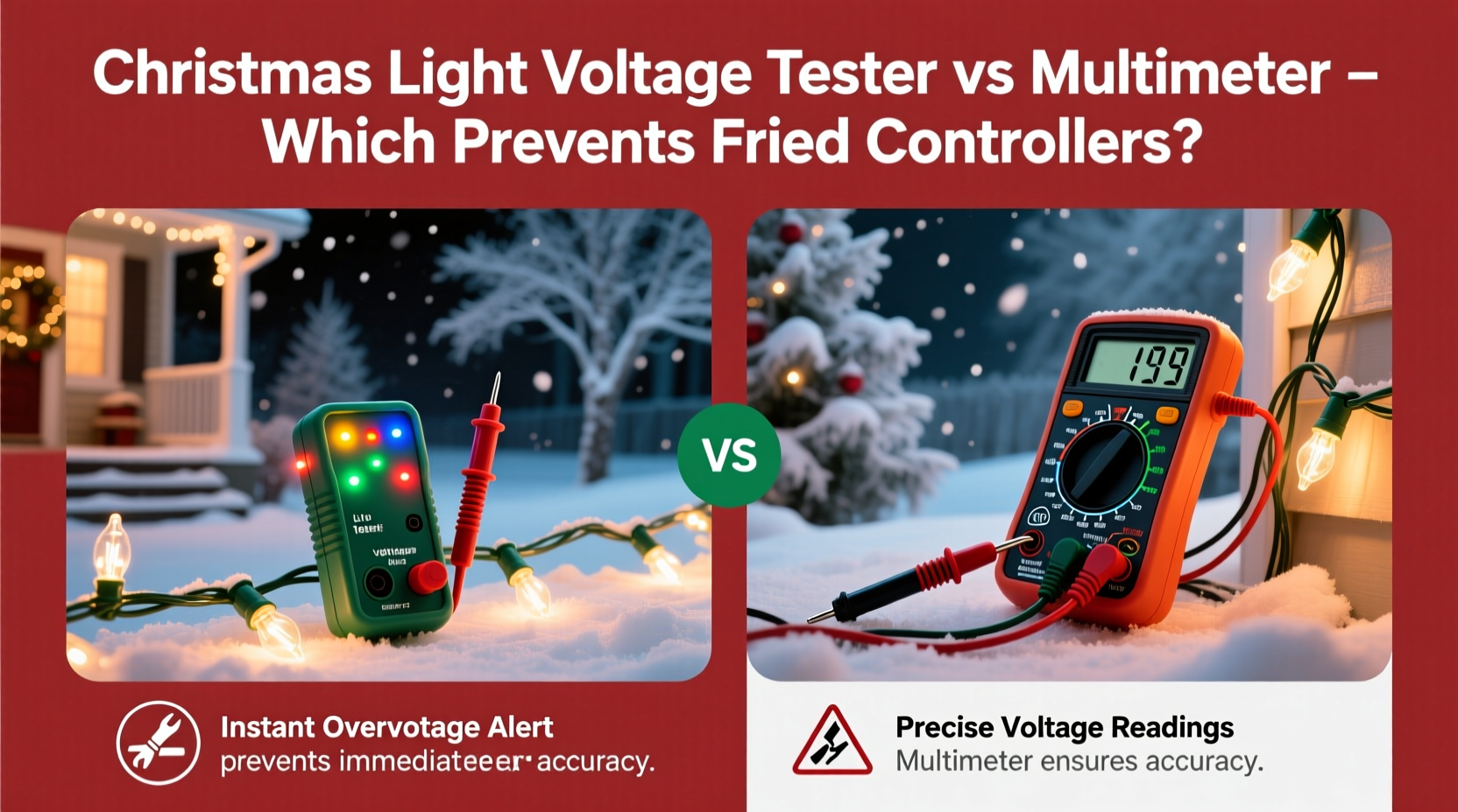 christmas light voltage tester vs multimeter for beginners which tool actually prevents fried controllers