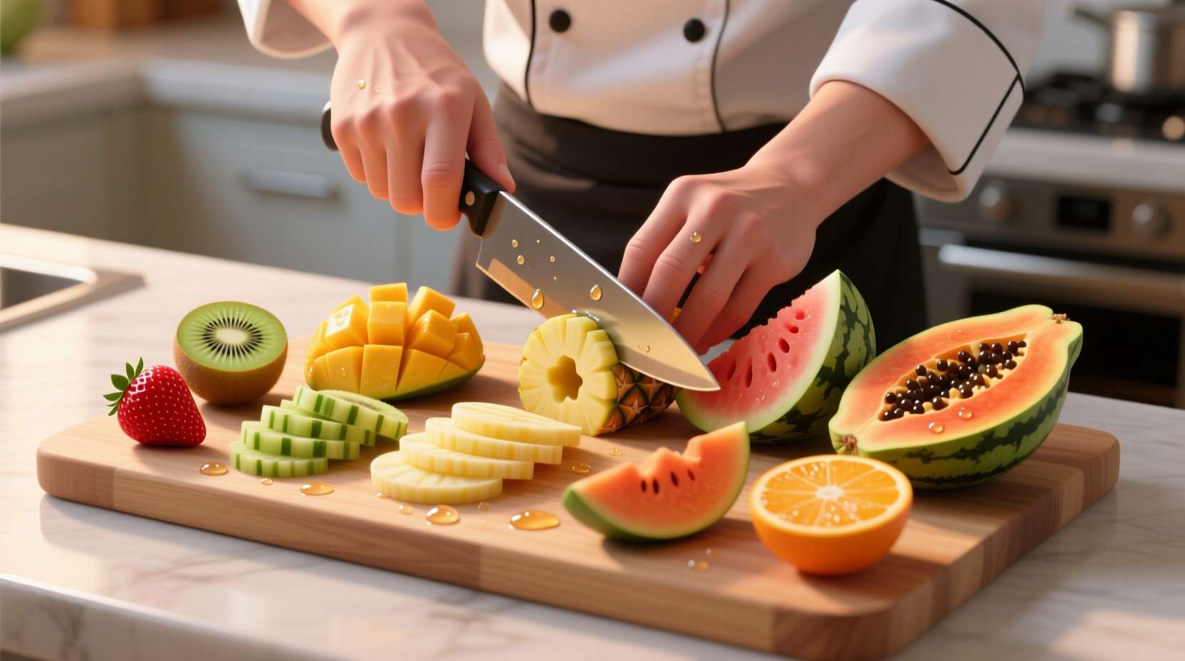 learn to cut these seven different fruits like a pro
