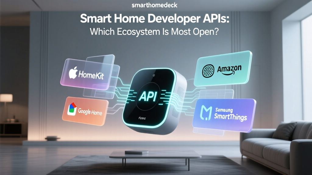 Smart Home Developer APIs: Which Ecosystem Is Most Open?