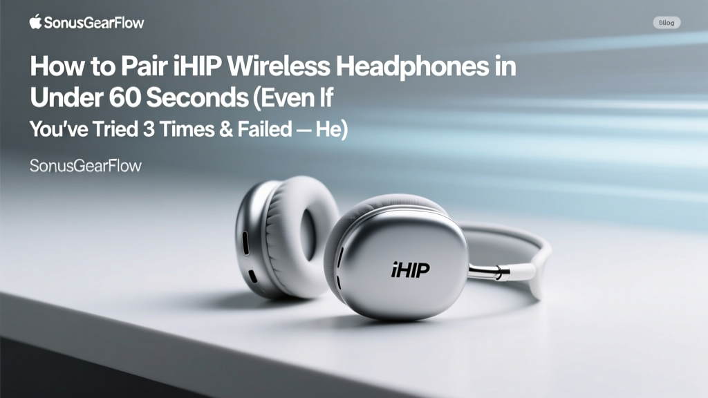 iHIP Wireless Headphones Pairing Guide (2026)