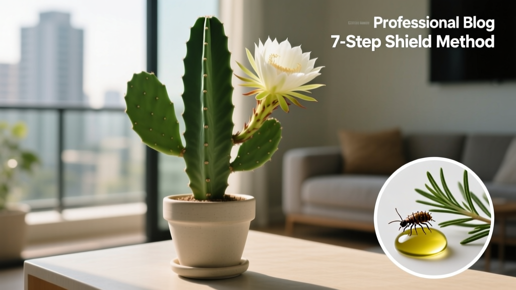 Large Indoor Cactus Pest Control: 7-Step Botanical Shield