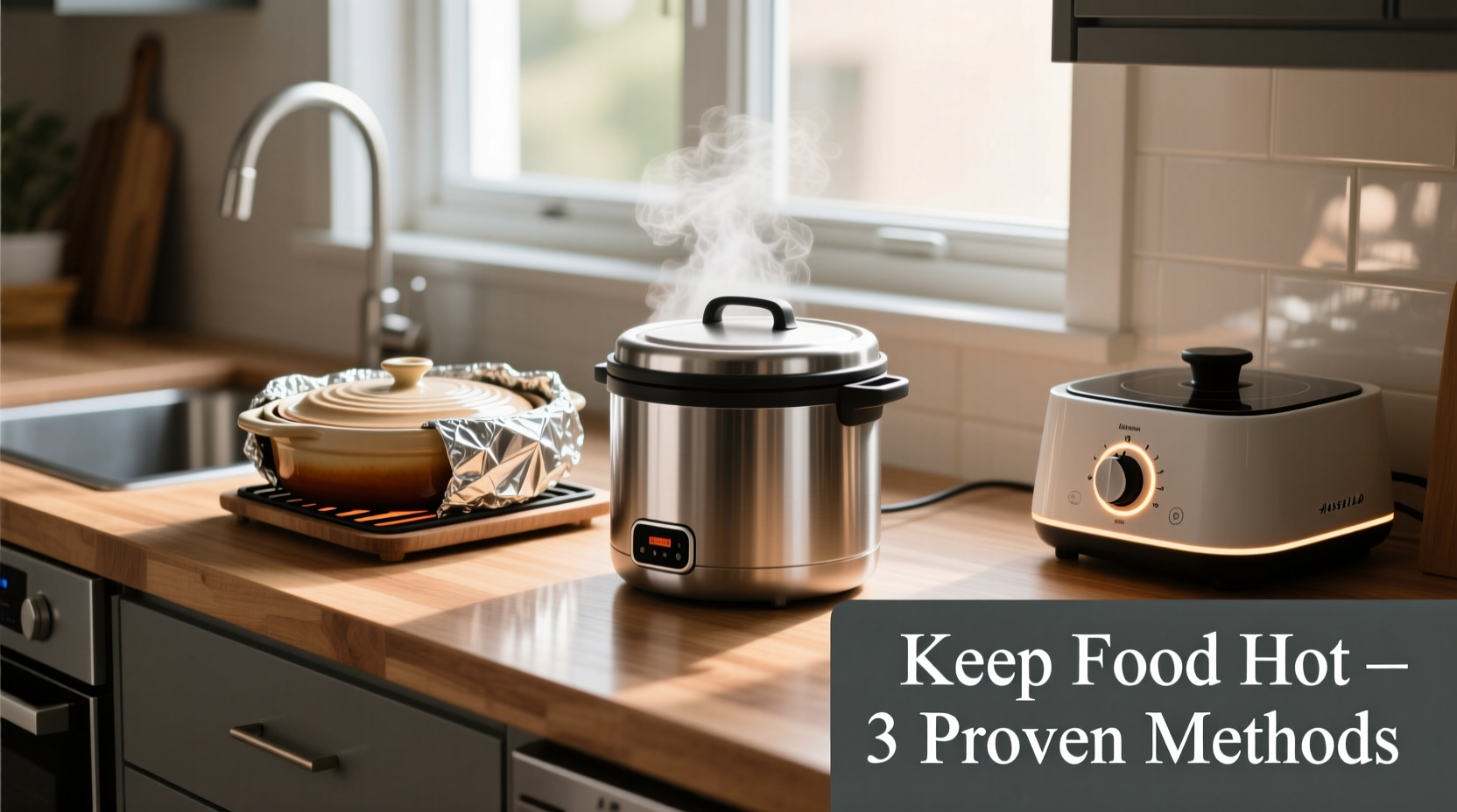 how to keep the food hot