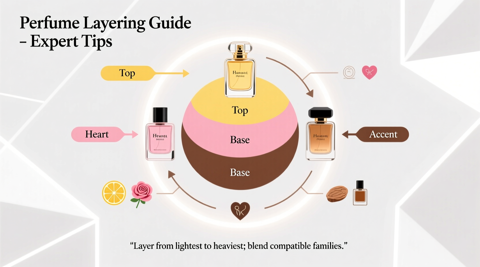 how to layer perfumes without creating a clashing scent
