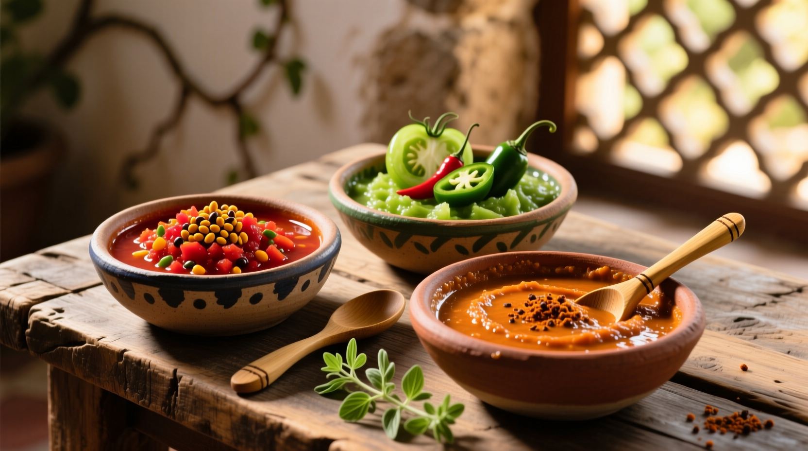 three simple yucatan condiments salsas